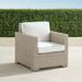 Small Palermo Lounge Chair in Dove Finish - Salta Palm Air Blue - Frontgate