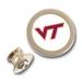 Gold Virginia Tech Hokies Team Logo Lapel Pin