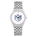 Unisex Silver Saint Louis Billikens Team Logo Rolled Link Bracelet Wristwatch