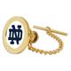 Gold Notre Dame Fighting Irish Team Logo Tie Tack/Lapel Pin