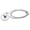 Women's Silver West Virginia Mountaineers Logo Pendant Necklace