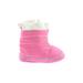 Old Navy Booties: Winter Boots Platform Casual Pink Color Block Shoes - Kids Girl's Size 2