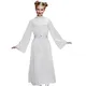 Robe de princesse Leia pour femme adulte robe vintage une pièce ceinture uniforme féminin