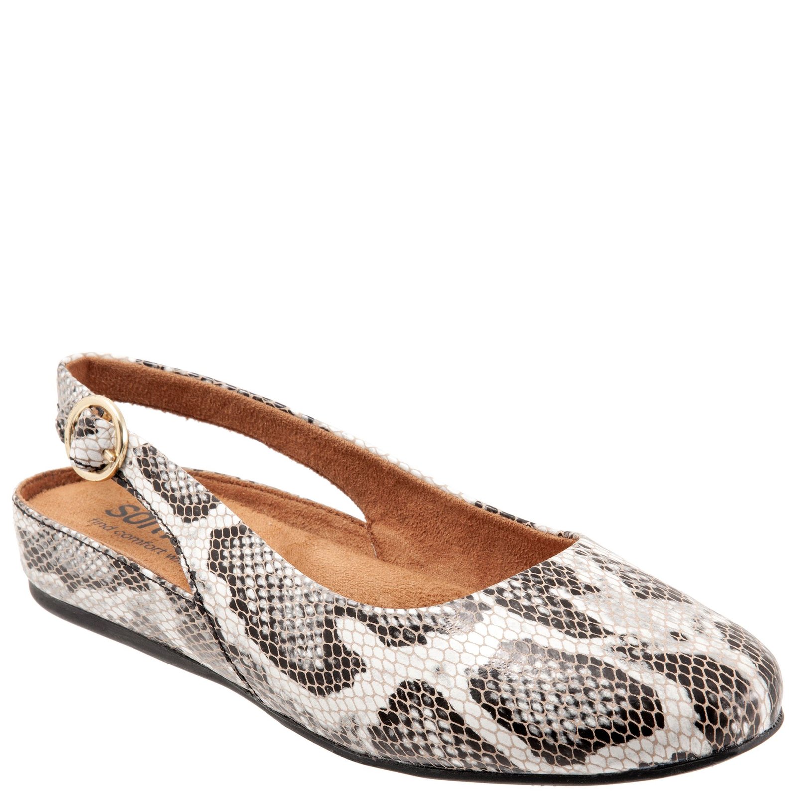 Softwalk Sandy - Womens 7.5 Black Slip On W2