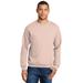 Jerzees 562 Adult NuBlend Fleece Crew T-Shirt in Blush Pink size Small | Cotton Polyester 562MR, 562M