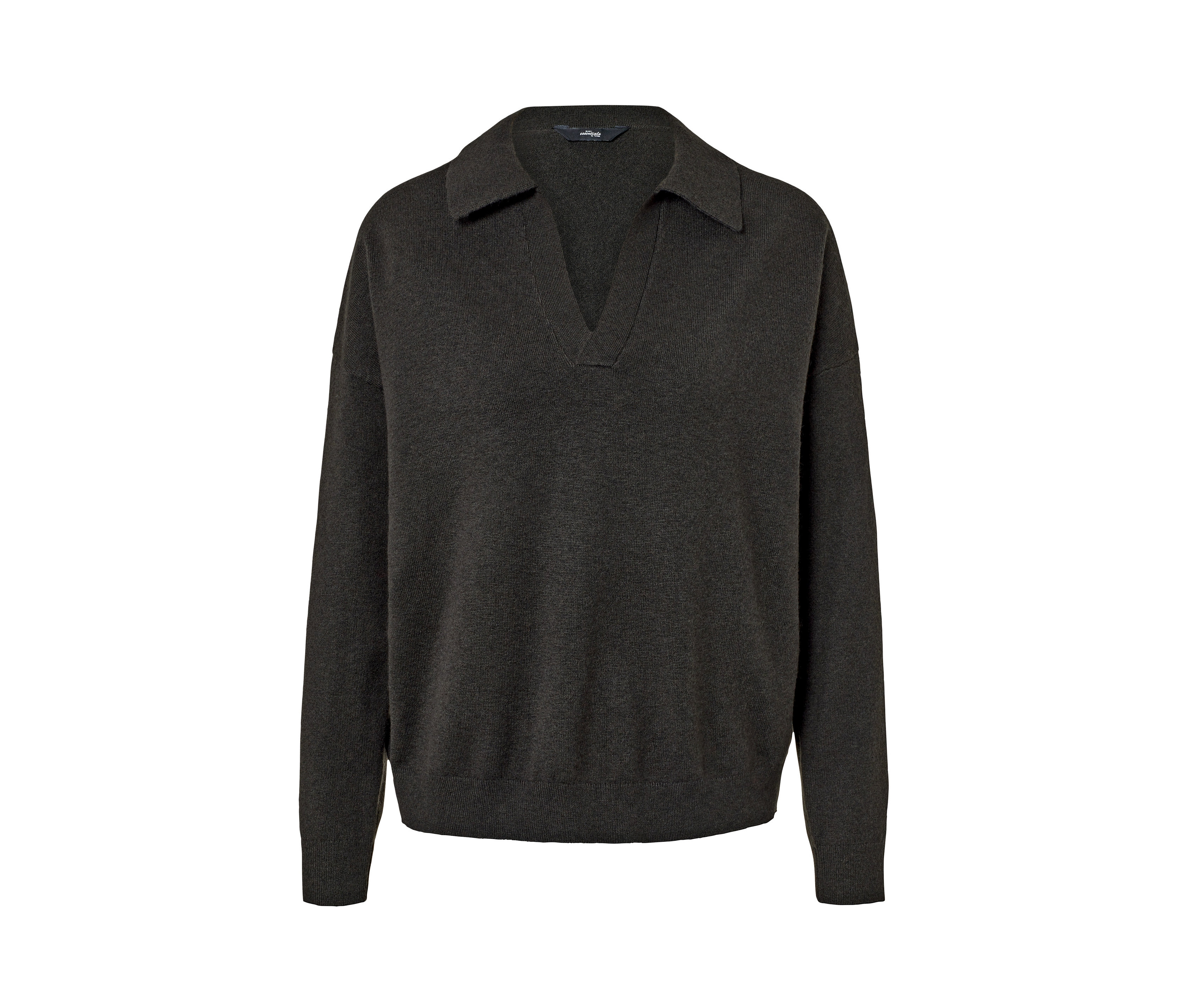 Tchibo - Lounge-Pullover - Damen - Gr. L - anthrazit