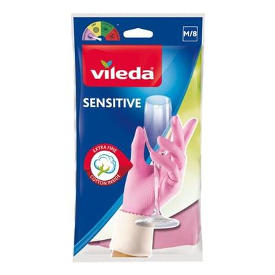 Vileda Gummihandschuh »Sensitiv« Größe: M rosa Image