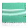 Benetton - casa 100% cotone 170GSM telo hammam (80X165CM) verde - Verde