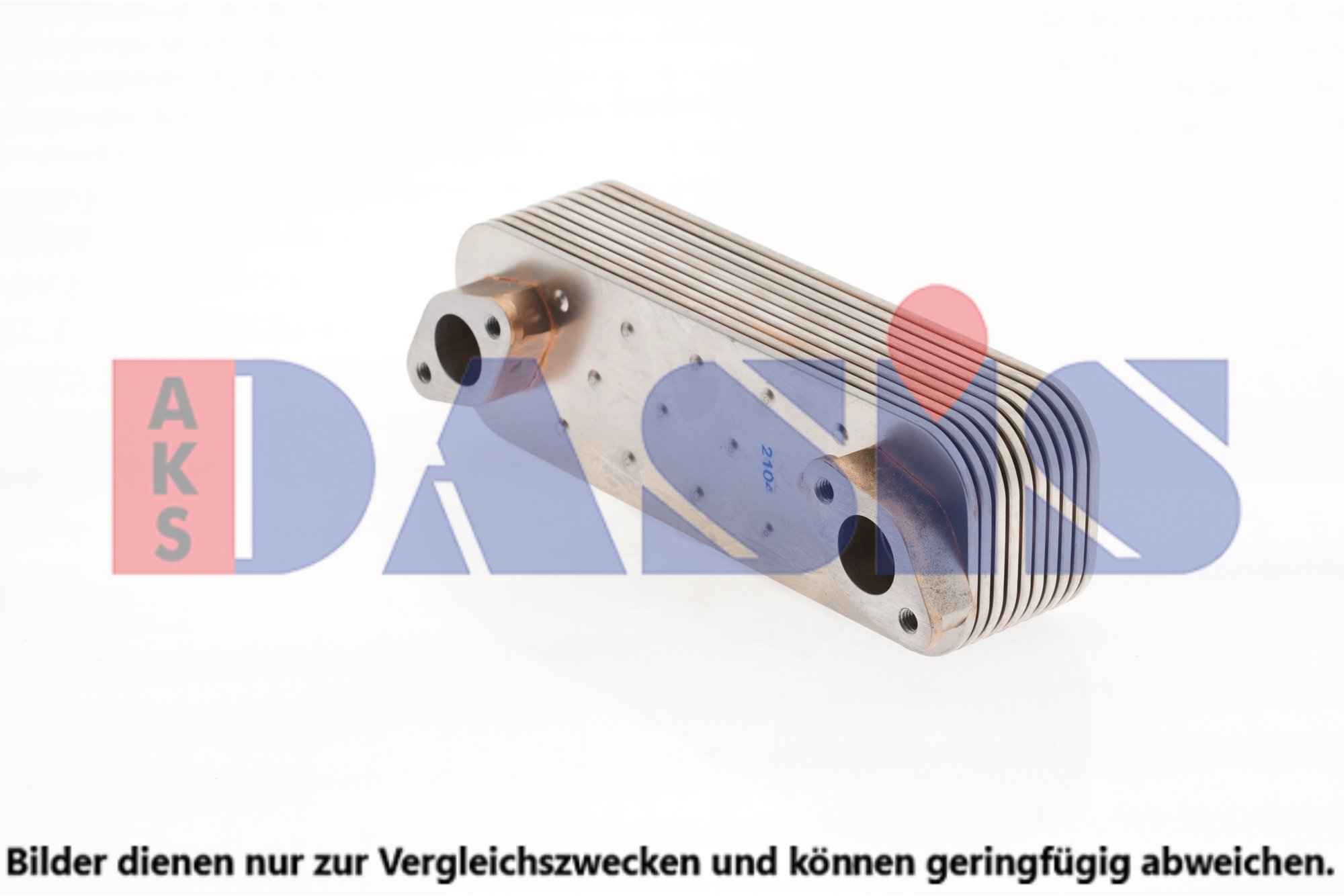AKS DASIS Ölkühler, Motoröl 266025N Universal für MAN 51056010172 Image