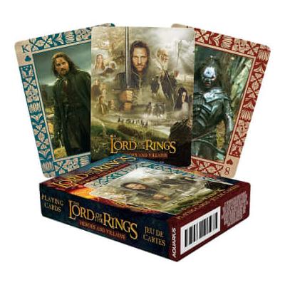 Aquarius - Playing Cards - The Lord Of The Rings - Heroes & Villians