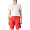 KAFFE Shorts Kalea Damen Bermuda Shorts Kurze Hose Mit Taschen Fiery Red 42