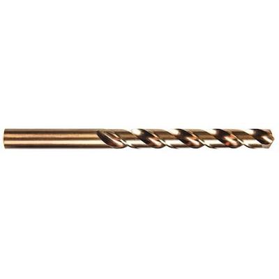 ZORO SELECT 401J59 Jobber Length Drill Bit, Drill Bit Size 3/8 in, Drill Bit