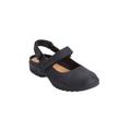 Wide Width Women's The Joelle Sling by Comfortview in Black (Size 10 W)