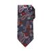 Men's Big & Tall KS Signature Extra Long Classic Paisley Tie by KS Signature in Rich Burgundy Multi Floral Necktie