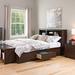 Latitude Run® Keionna Mate's Platform Storage Bed w/ 6 Drawers Wood in Gray | 18.75 H x 57 W in | Wayfair EBA9BBF3A09A4F6ABA9EB8E1FD4BD1F8