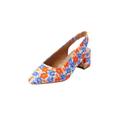 Women's The Mea Slingback by Comfortview in Multi Floral (Size 9 1/2 M)
