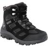Wanderschuh JACK WOLFSKIN "VOJO 3 TEXAPORE MID W", Gr. 42, schwarz, Leder, Textil, sportlich, Schuhe, wasserdicht