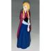 Disney Toys | Disney Frozen Princess Anna 3" Tall Mini Pvc Doll Figure Cake Topper | Color: Black | Size: Osg