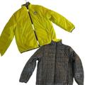 Disney Jackets & Coats | Nightmare Before Christmas Jack Skellington Reversible Puffer Jacket Mens Xl | Color: Gray/Yellow | Size: Xl