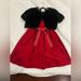 Polo By Ralph Lauren Dresses | Euc Polo Ralph Lauren Size 10 Euc Red Fine Corduroy Holiday Dress | Color: Black/Red | Size: 10g