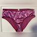 Pink Victoria's Secret Intimates & Sleepwear | Nwot Victoria Secret Velvet Winter Time Panty | Color: Pink | Size: L