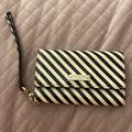 Kate Spade Bags | Kate Spade Cardholder Phone Case With Black And White Stripes | Color: Black/White | Size: Os