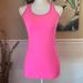 Victoria's Secret Tops | Hot Pink Victoria Secret Sport Vsx Racerback Tank Sz S | Color: Black/Pink | Size: S