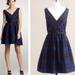 J. Crew Dresses | J. Crew Veronique Grosgrain Ribbon Party Dress Size 2 | Color: Black/Blue | Size: 2