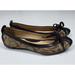 Coach Shoes | Coach Womens Jenilee Brown Logo Ballet Flats Size 5.5 | Color: Brown | Size: 5.5