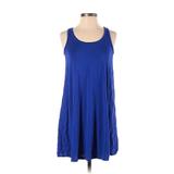 Ann Taylor LOFT Casual Dress - Shift: Blue Dresses - Women's Size 2X-Small Petite