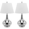 Safavieh Amy Gourd Glass 24 Inch Table Lamp - LIT4087N-SET2