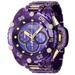 Invicta Reserve Flying Fox Automatic Men's Watch w/ Mother of Pearl Dial - 52.5mm Gold Purple (43019)