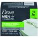 Dove men plus care extra fresh body and face bath bar - 2 ea (Pack of 18)