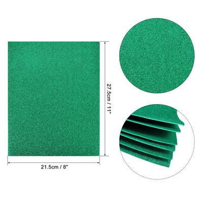 Glitter EVA Foam Sheets 11 x 8 Inch 2mm Thick for Crafts DIY 24 Pcs