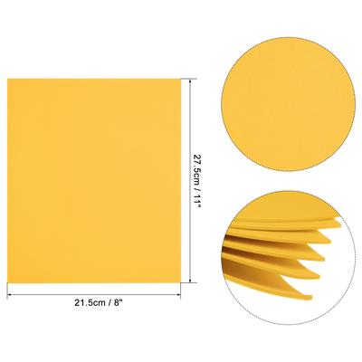 EVA Foam Sheets 11 x 8 Inch 1.7mm Thickness for Crafts DIY, 12 Pcs - 11 x 8 Inch