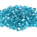 GasSaf 10-Pound 1 inch Diamonds Fire Glass for Gas Fire Pit Fireplace (Caribbean Blue Luster)