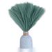 Pampas Grass Decor 18 Tall Green Pompas Floral Fake Pampas Grass Artificial Pampas Grass Vase Filler Pompous Grass Branches Plants for Home Kitchen Boho Decor (10 Pcs)