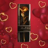 Vikakiooze Gold Plated Rose Flower Anniversary Girlfriend Romantic Valentine s Day gift