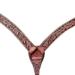 29BH Western Horse Breast Collar Tack American Leather Hilason