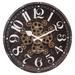NeXtime Henry 20-Inch Moving Gear Wall Clock Metal | 19.7 H x 19.7 W x 3 D in | Wayfair 3282ZW