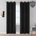 menggutong 96 Inch Length Solid Curtains out Curtain Panels For BedRoom Darkening Window Drapes For Living Room Thermal Insulated Grommet Top 42W X 96L | Wayfair