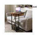 SR-HOME C Shaped End Table w/ Charging Station, Flip Top Side Table w/ USB Ports & Outlets, Sofa Side Table For Small Spaces | Wayfair