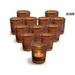 SR-HOME Glass Votive Candle Holders, Tea Lights Candle Holder For Wedding Table Glass in Brown | 2.6 H x 2.1 W x 2.1 D in | Wayfair SR-HOMEcaa64d5