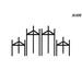 SR-HOME Candle Holders Plant Stands Sturdy Iron Candelabra Wedding Candlestick Holders Mantle Decorations For Fireplace Table Centerpiece Modern Metal | Wayfair