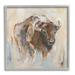 Stupell Industries Country Bison Abstract Brush Strokes Framed Giclee Texturized Wall Art By Ethan Harper_aq-409 in Blue/Brown/Red | Wayfair