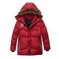 TAIAOJING Kids Winter Coats with Hooded Children Winter Boy Jacket Coat Hooded Coat Fashion Kids Warm Clothes Jacket Boys Coat&jacket 2 Years