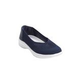 Women's CV Sport Laney Slip On Sneaker by Comfortview in Navy (Size 10 M)