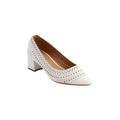 Women's The Knightly Slip On Pump by Comfortview in White (Size 12 M)