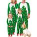 Xingqing Christmas Family Matching Pajama Sets Cute Christmas Tree Elk Sleepwear Holiday PJS Sleepwear for Couples Kids Baby