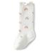Toddlers Baby Knee High Socks Lettuce Cuffs Floral Print Infant Uniform Tube Stockings for Newborn Girls Boys